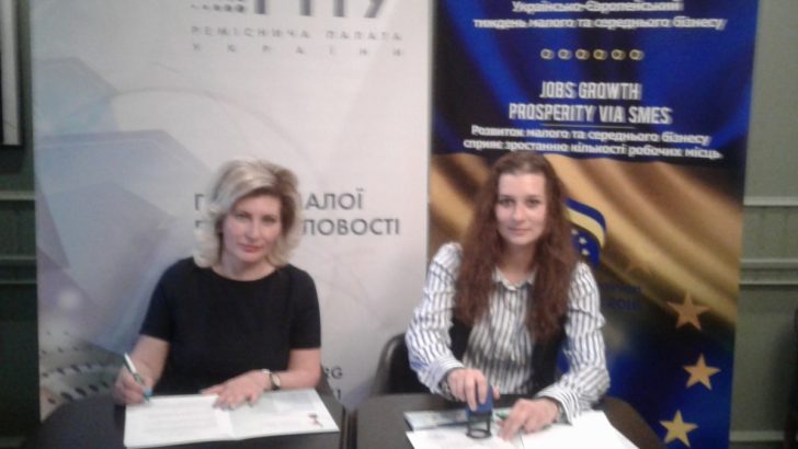 Semnarea Acordului de colaborare cu Camera Meşteşugarilor din Ucraina
